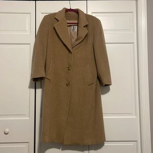 Jones New York Pure Wool Long Coat